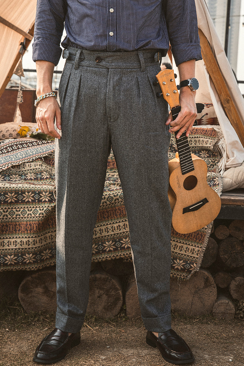 British Wool Trousers