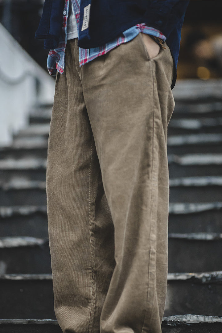 Oversize Corduroy Trousers