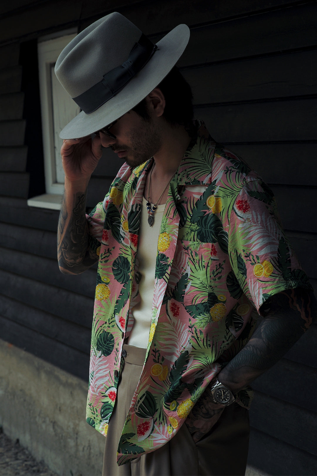 Hawaiian Fruit Shirt