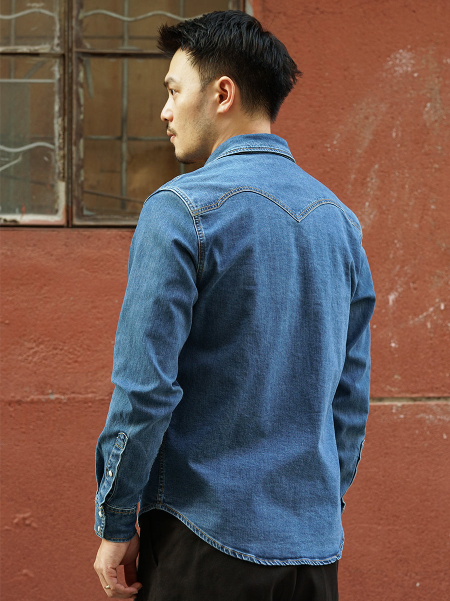 Washed Denim Shirt