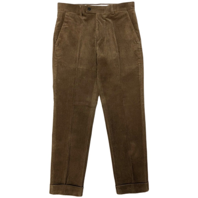 Youth Corduroy Belt Trousers Line Pull Edge Casual Pants
