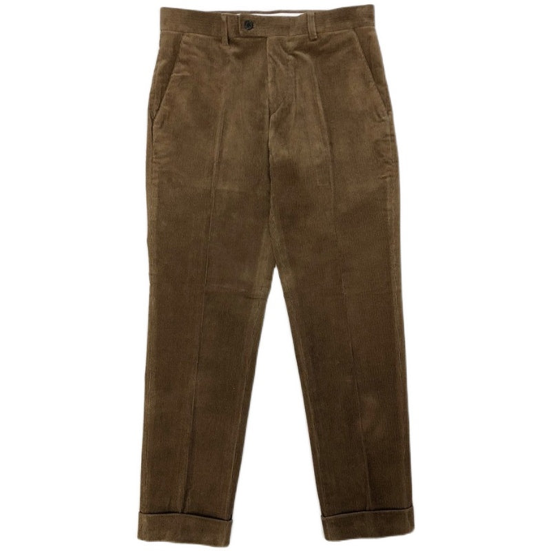 Corduroy Belt Trousers