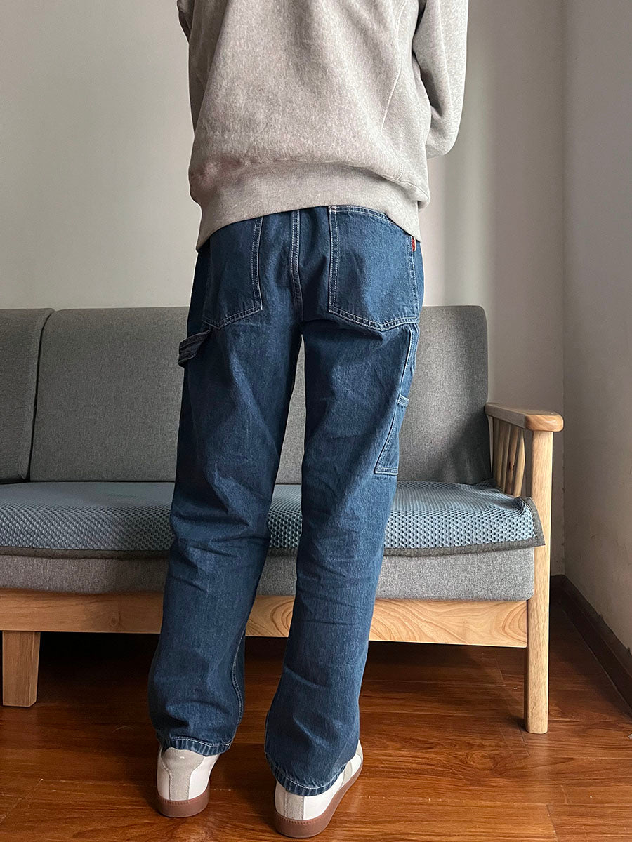 Solid Color Tooling Jeans