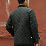 Cotton Dupont Yarn Diamond Quilted Jacket