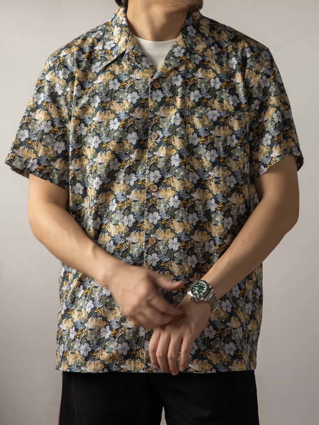 Cuban Collar Hawaiian Shirt