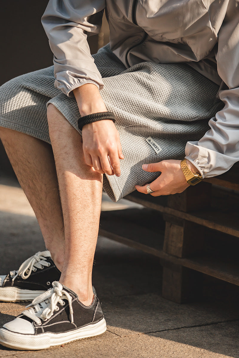 American Waffle Drape Shorts