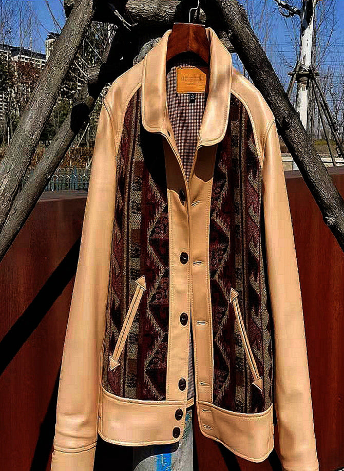 Navajo Tweed Shawl Jacket