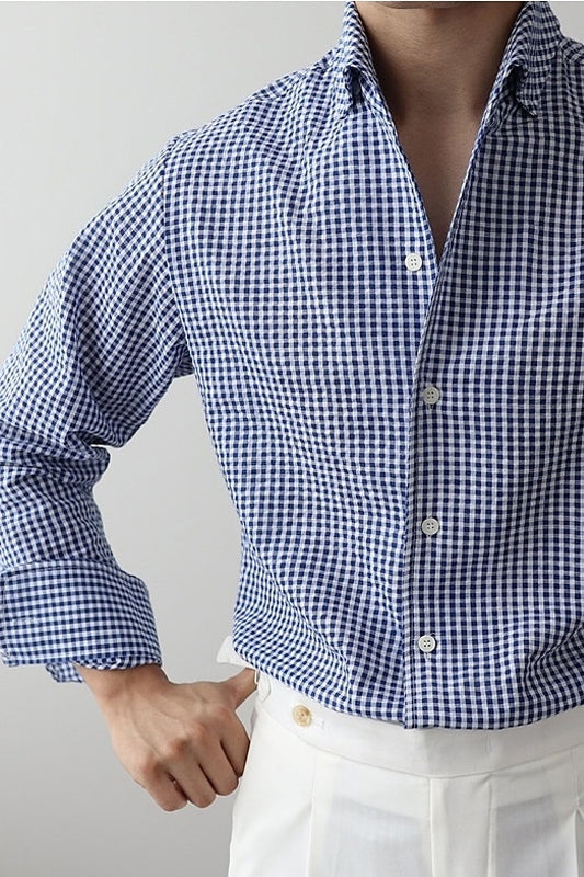 Plaid Iron-Free Shirt