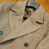 British Slim Mid-length Double-breasted Coat