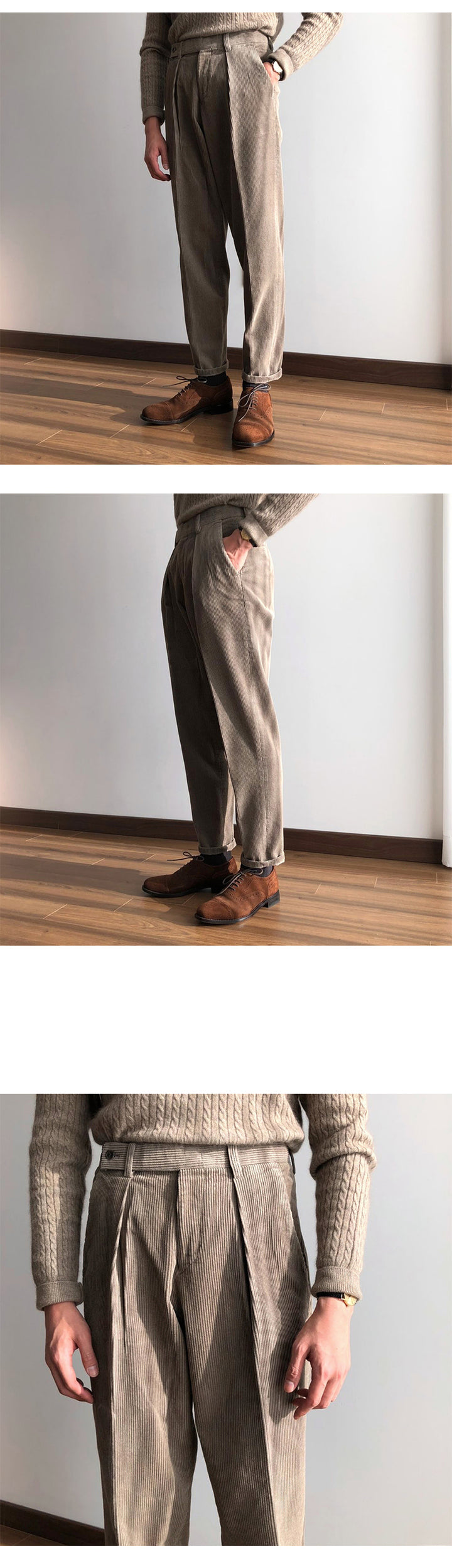 Corduroy Gentleman Trousers