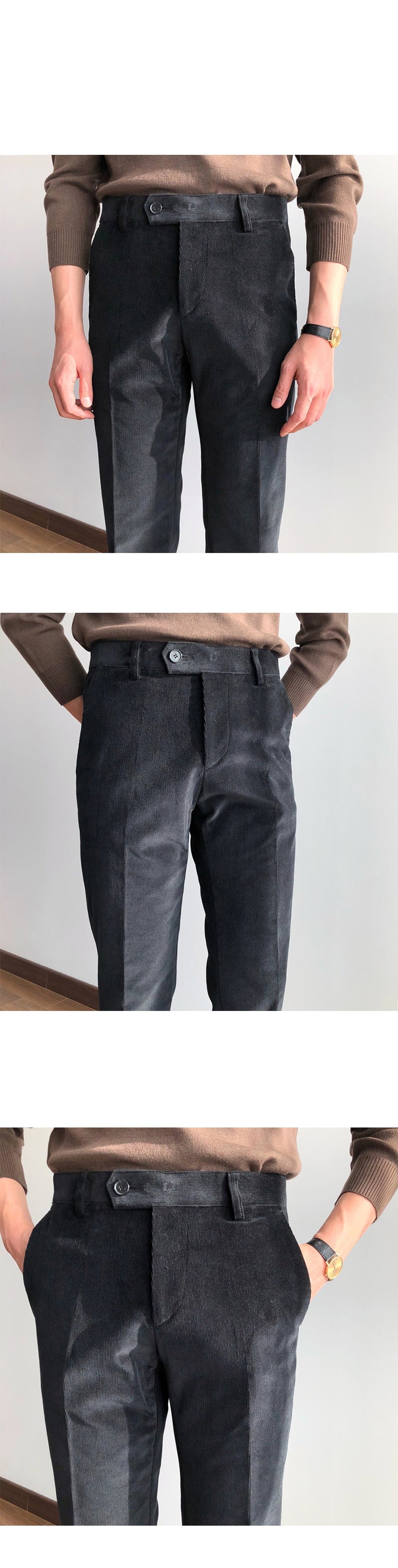 Iron-Free Slim-Fit Pants