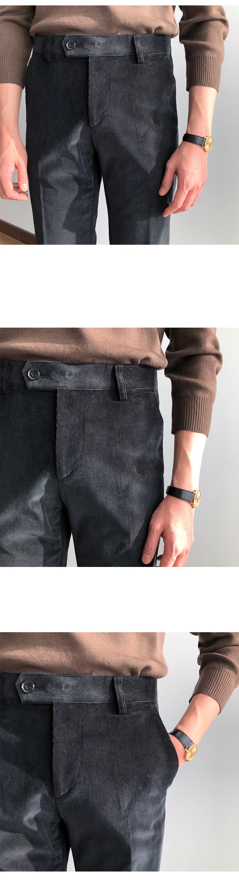 Iron-Free Slim-Fit Pants