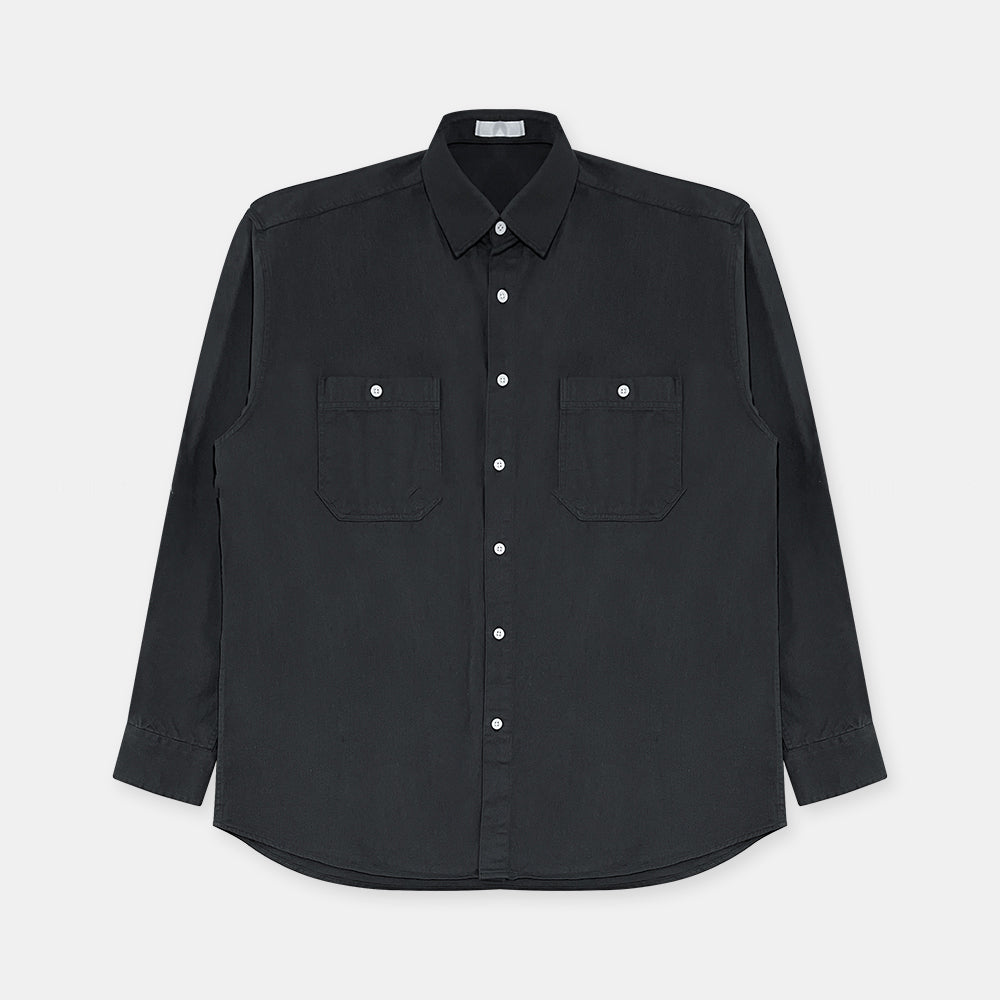 Luxe Pocket Cotton Shirt