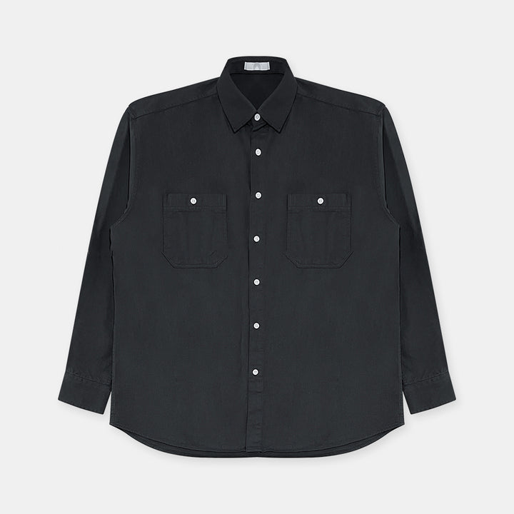 Luxe Pocket Cotton Shirt