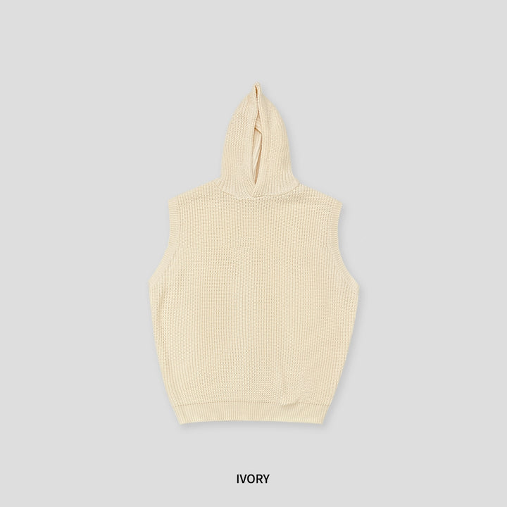 Sleeveless Hooded Vest