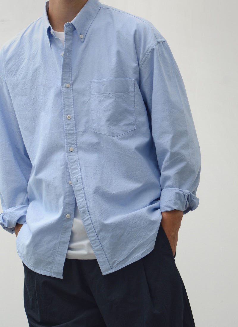 Washed Oxford Button-Down