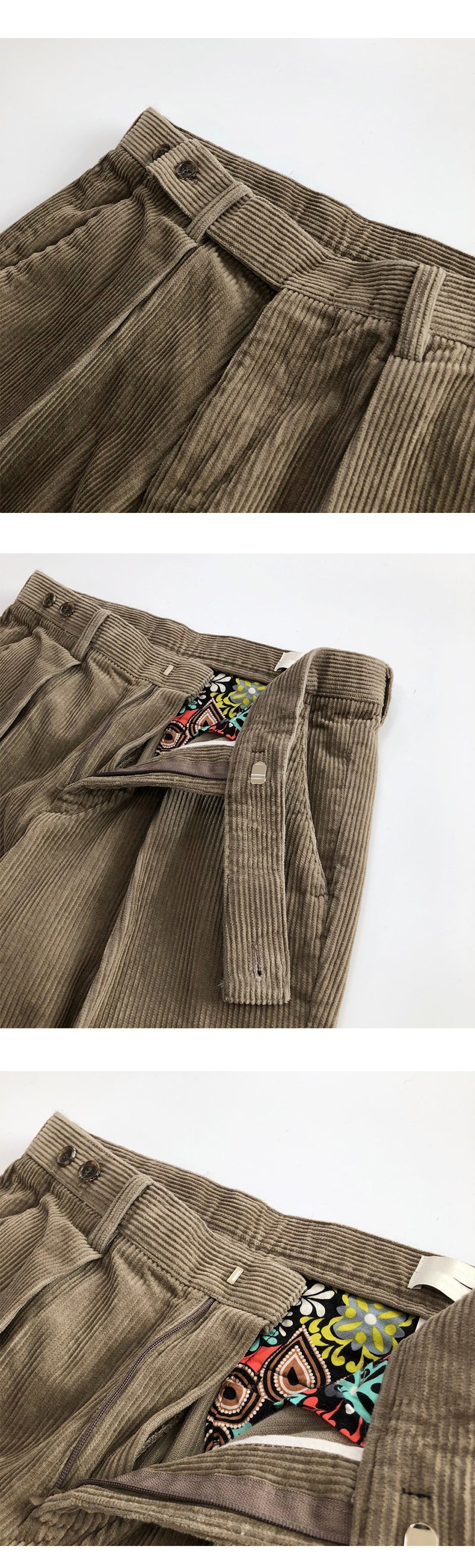 Corduroy Gentleman Trousers