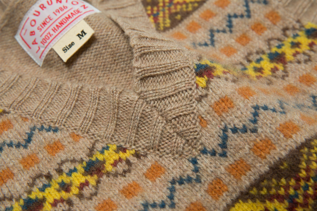 Fair Isle Wool Vest