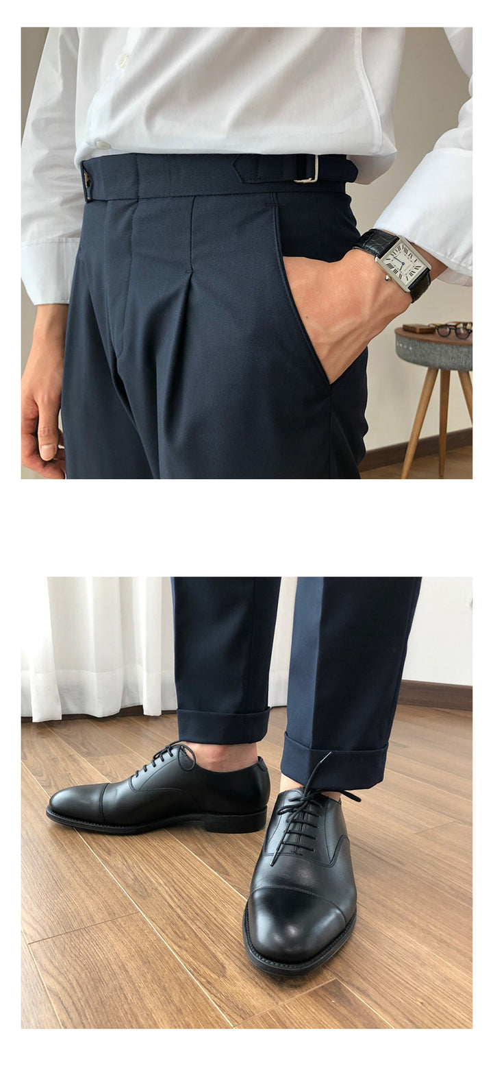 Buckle Edge Trousers