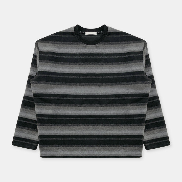 Striped Round Neck Sweater