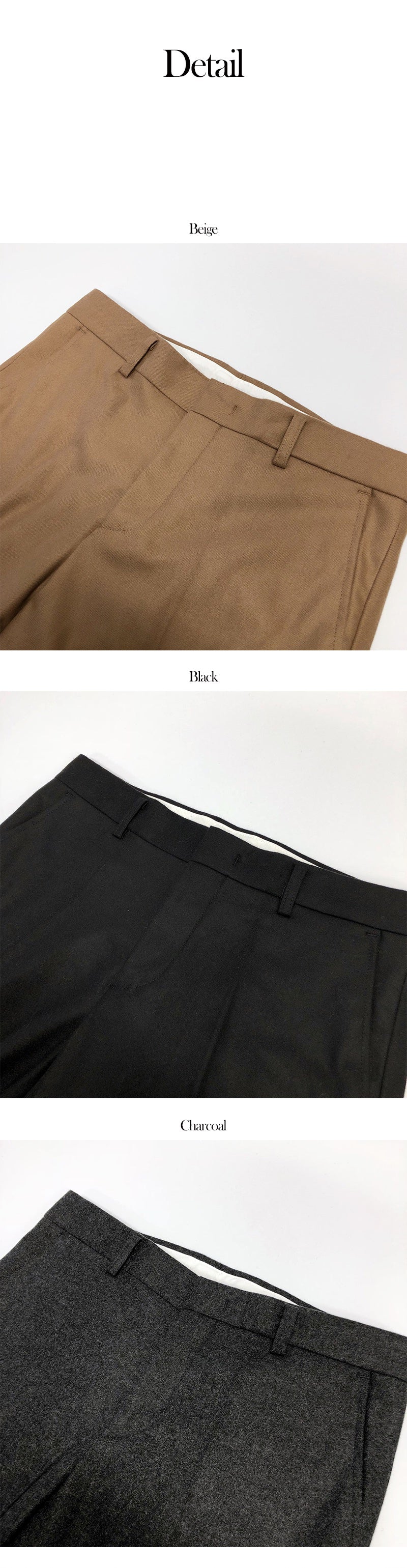 High Waist Casual Trousers