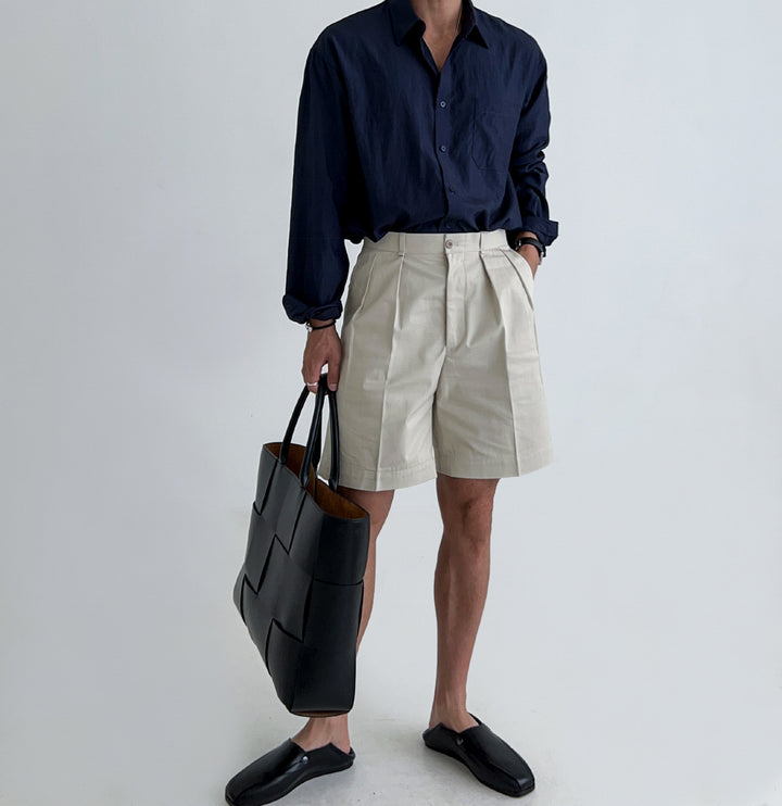 Point Collar Summer Shirt