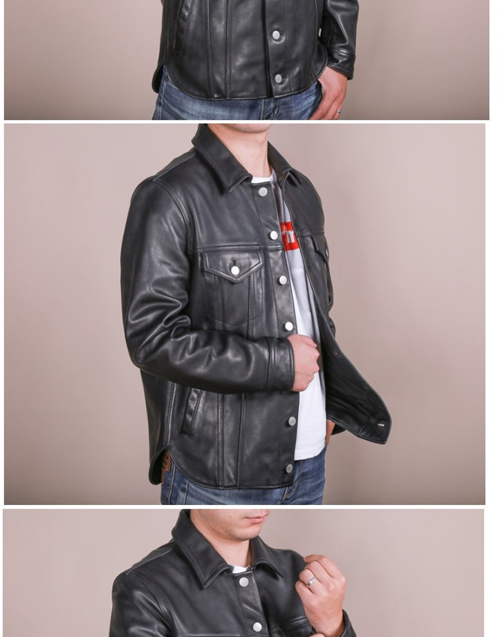 Cowhide Leather Jacket