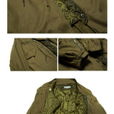Windbreaker Jacket Parka Liner Detachable Coat