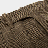 Labor Union Retro Plaid Wool Tweed Trousers