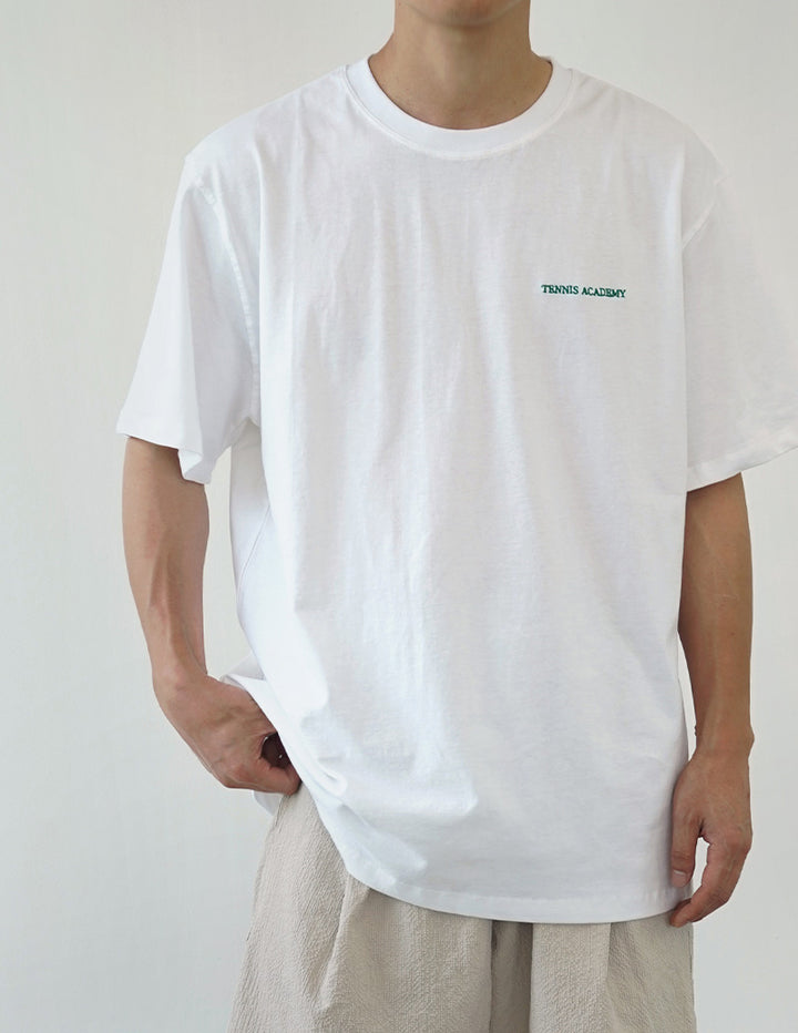 Embroidered Cotton T-Shirt