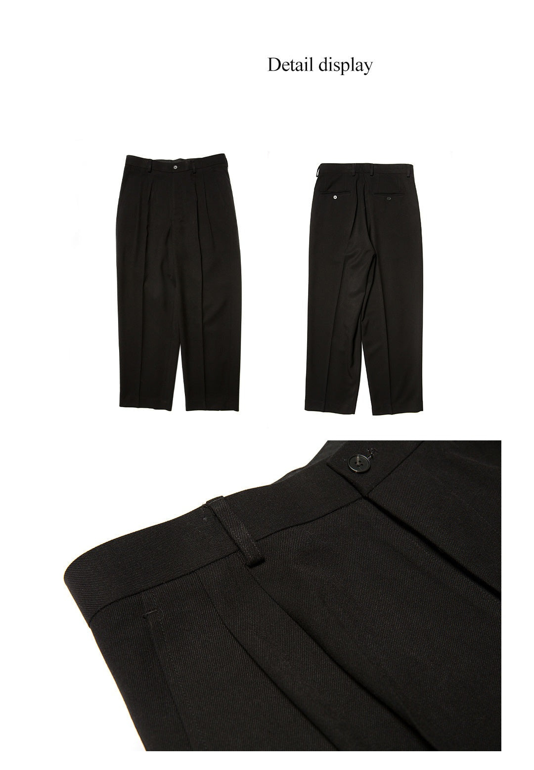 Kangzheng High Waist Trousers