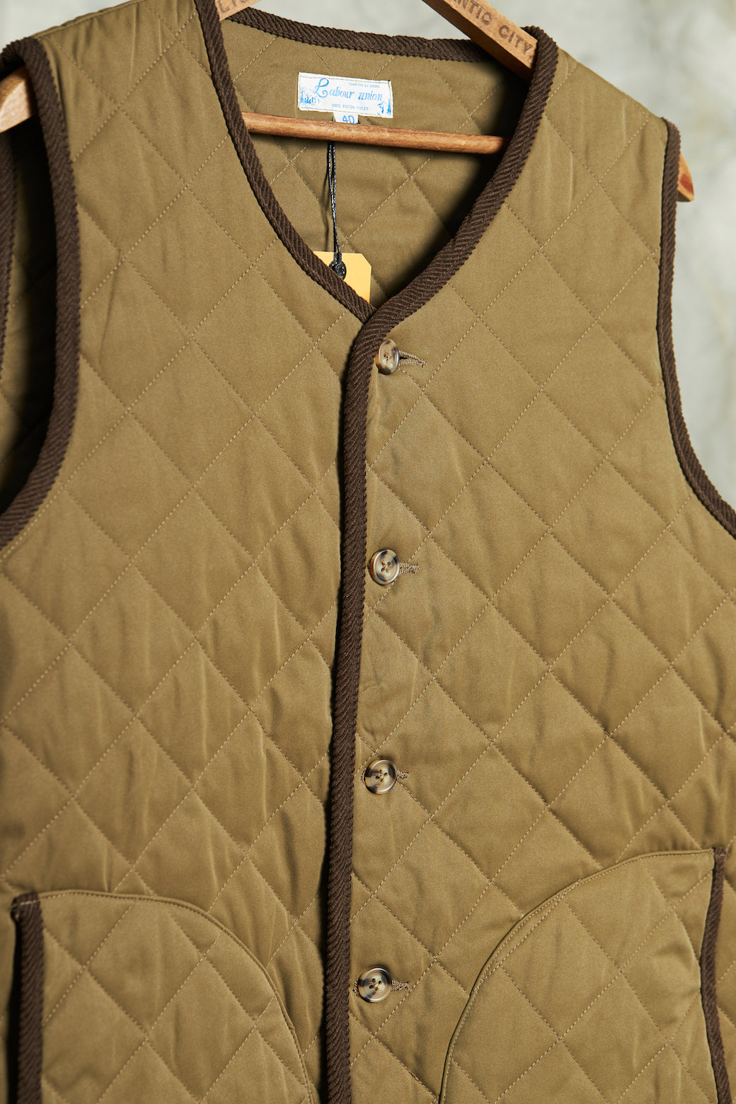 Quilted Cold-Resistant Vest