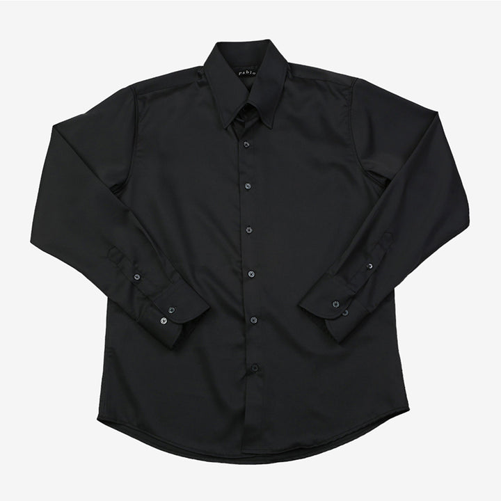 Retro Godfather Collar Shirt