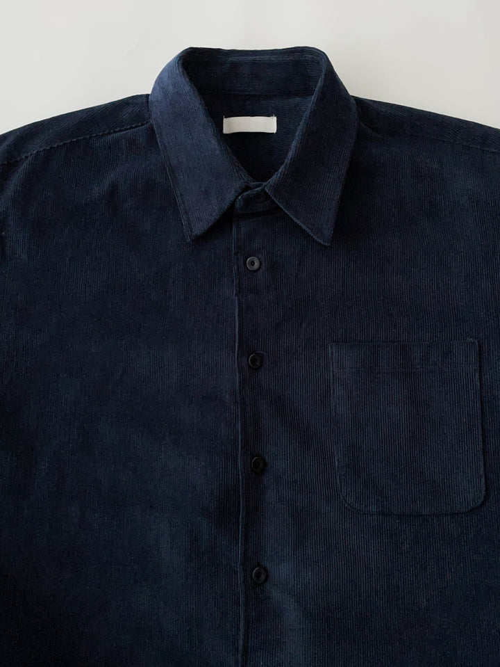 Pinstripe Corduroy Shirt