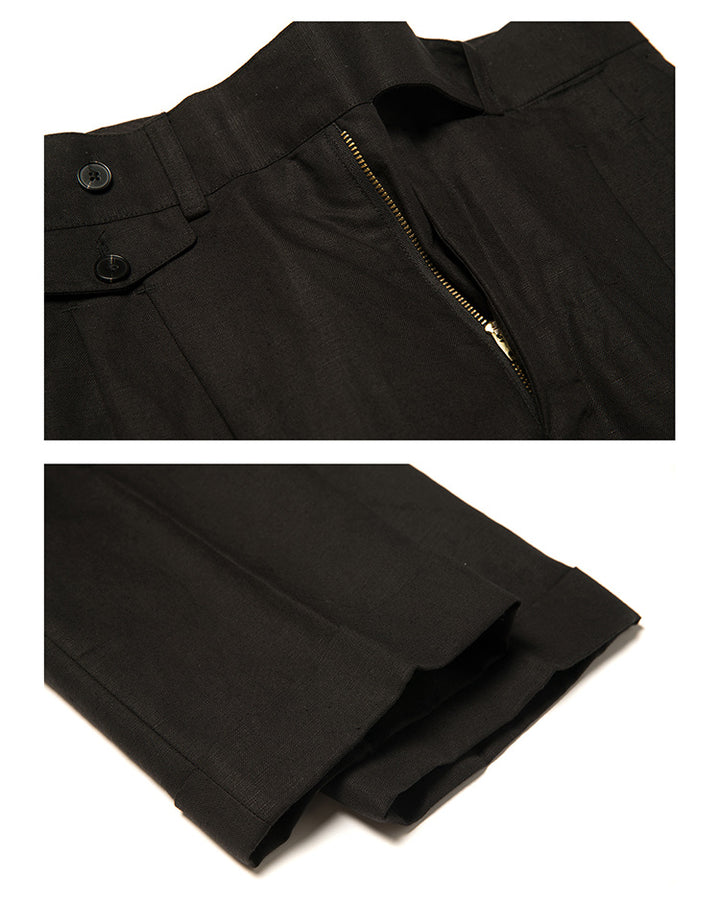 Linen Silhouette Trousers