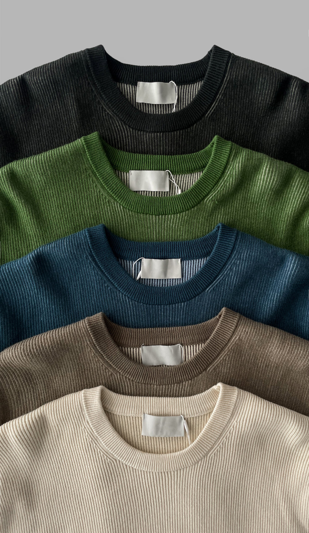 Two-Tone Cashmere Sweater