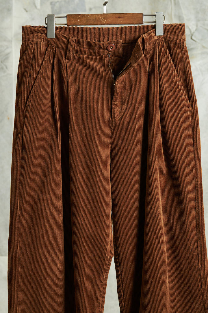 Corduroy Wide Leg Trousers