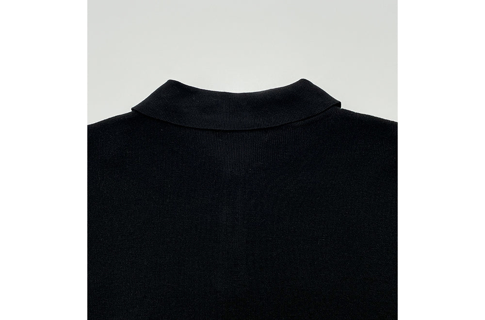 Soft Wool Knitted Polo