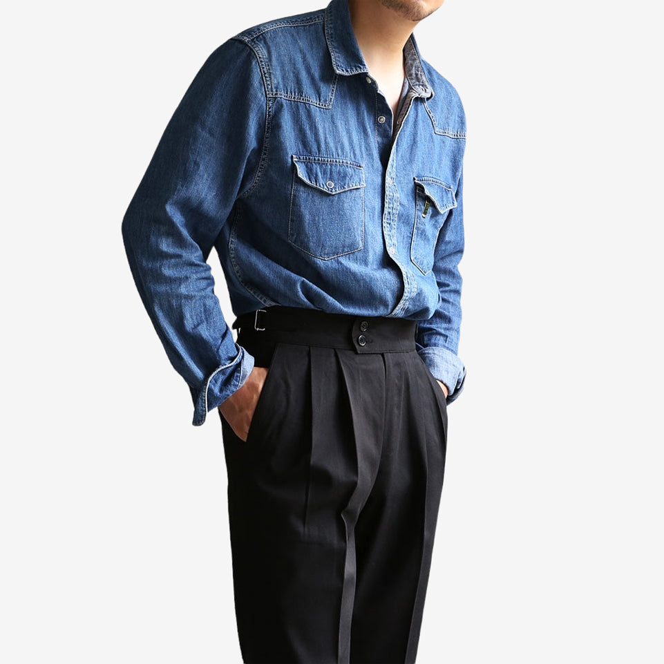 Pleated Casual Pants