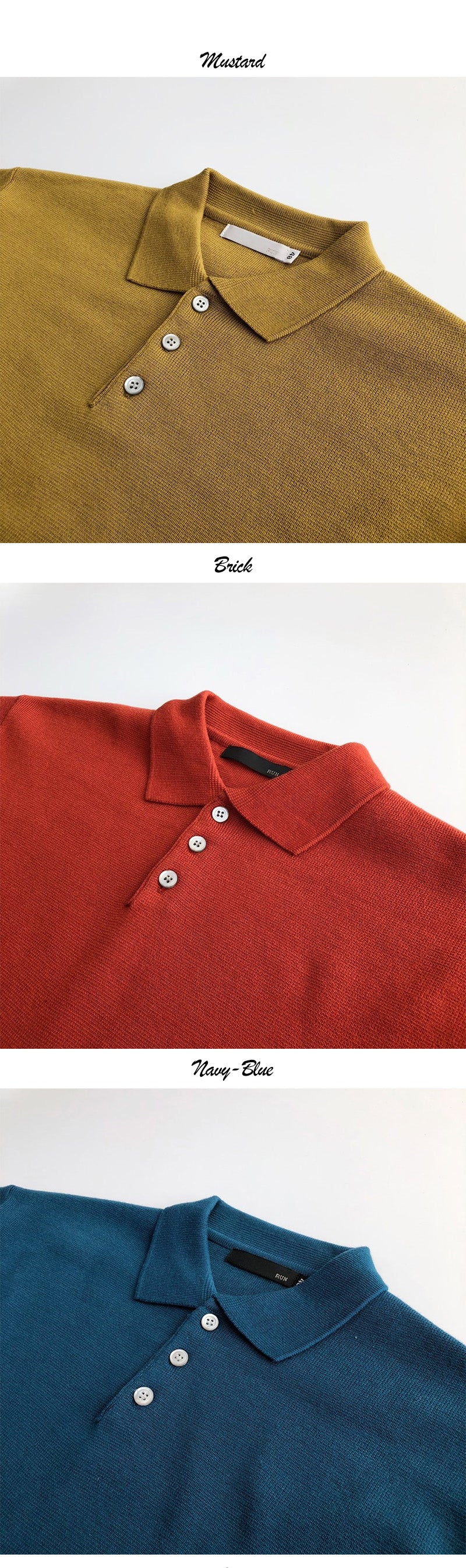 Knitted Polo Top