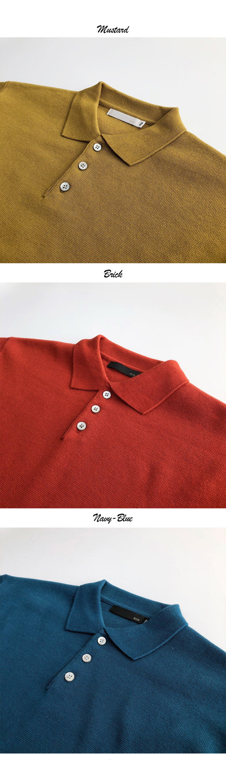 Knitted Polo Top