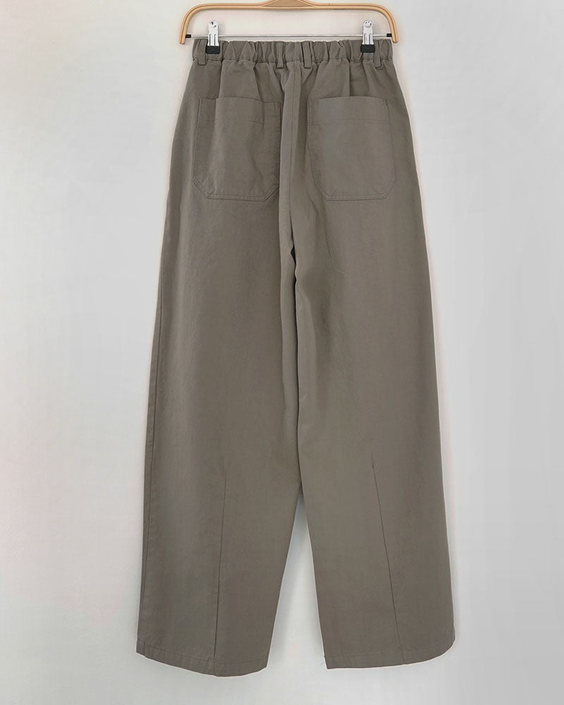 Loose Wide-Leg Trousers