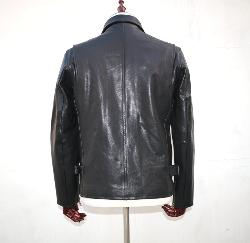 Vegetable Tanned Leather Jacket