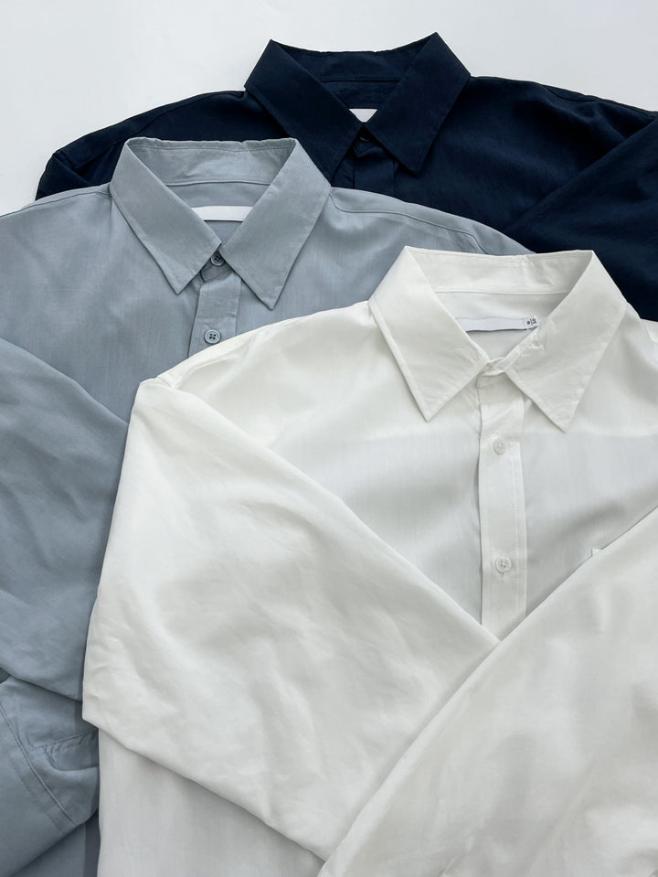 Point Collar Summer Shirt