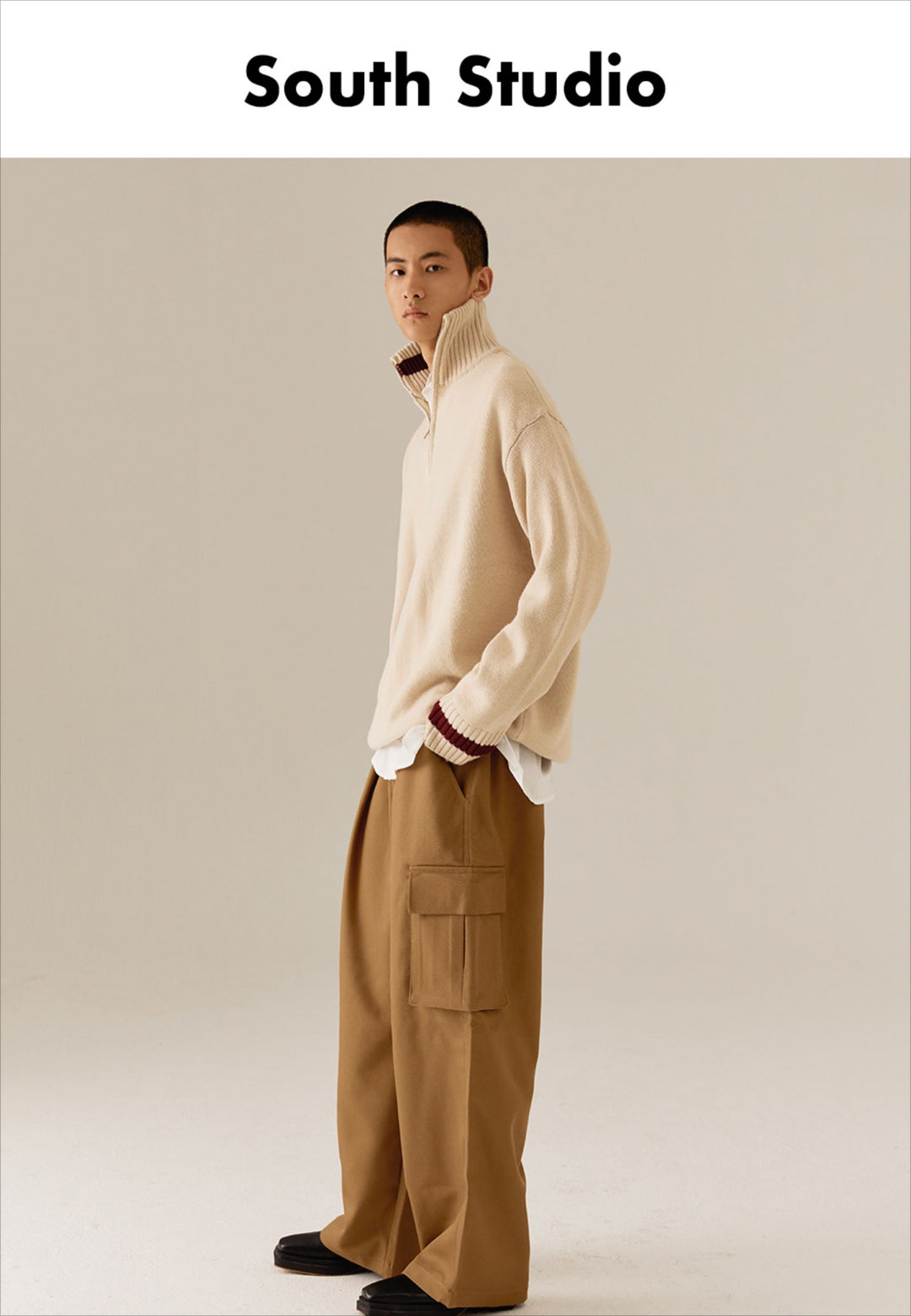 Two-Tone Cargo Pants