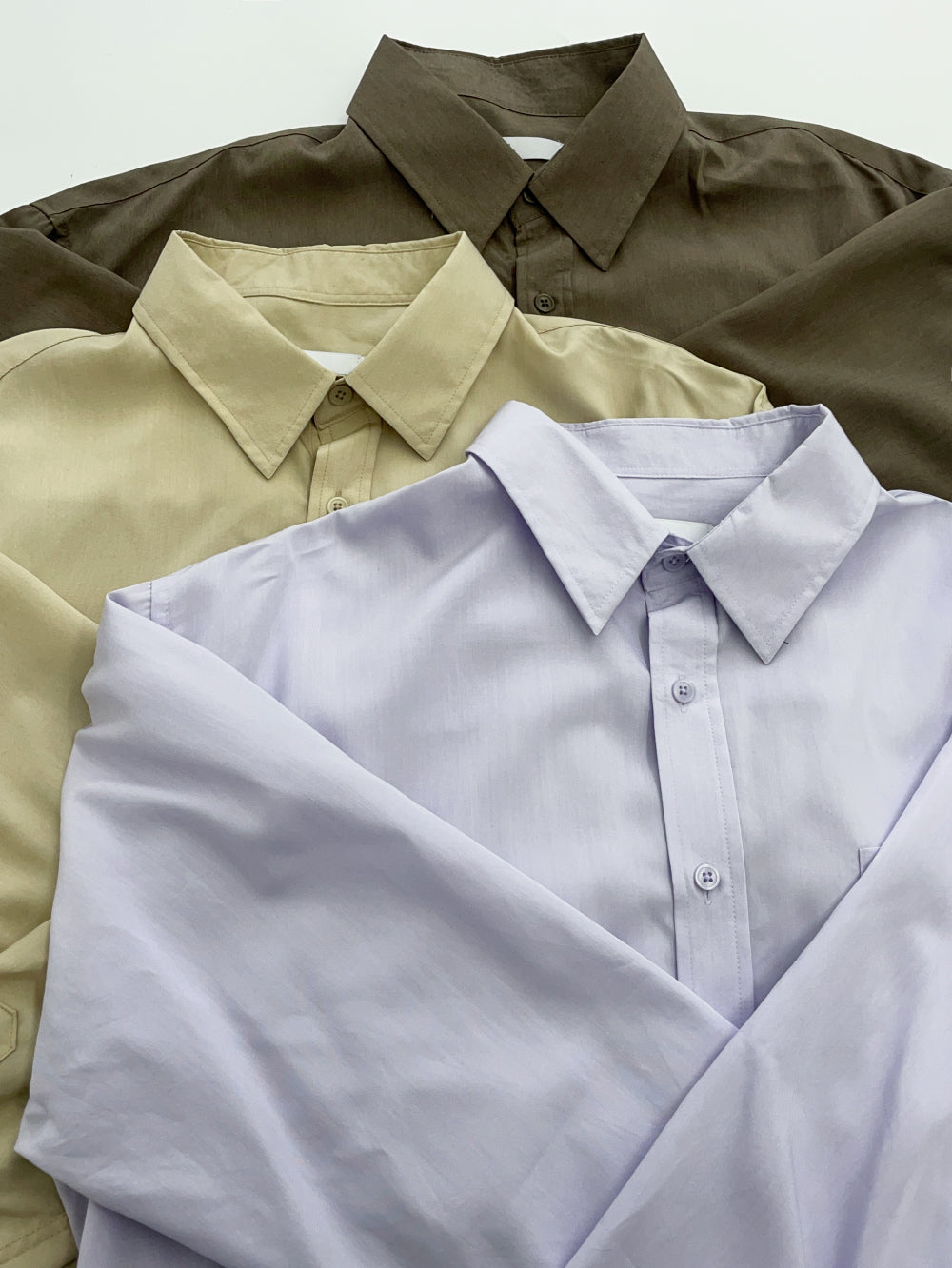 Point Collar Summer Shirt