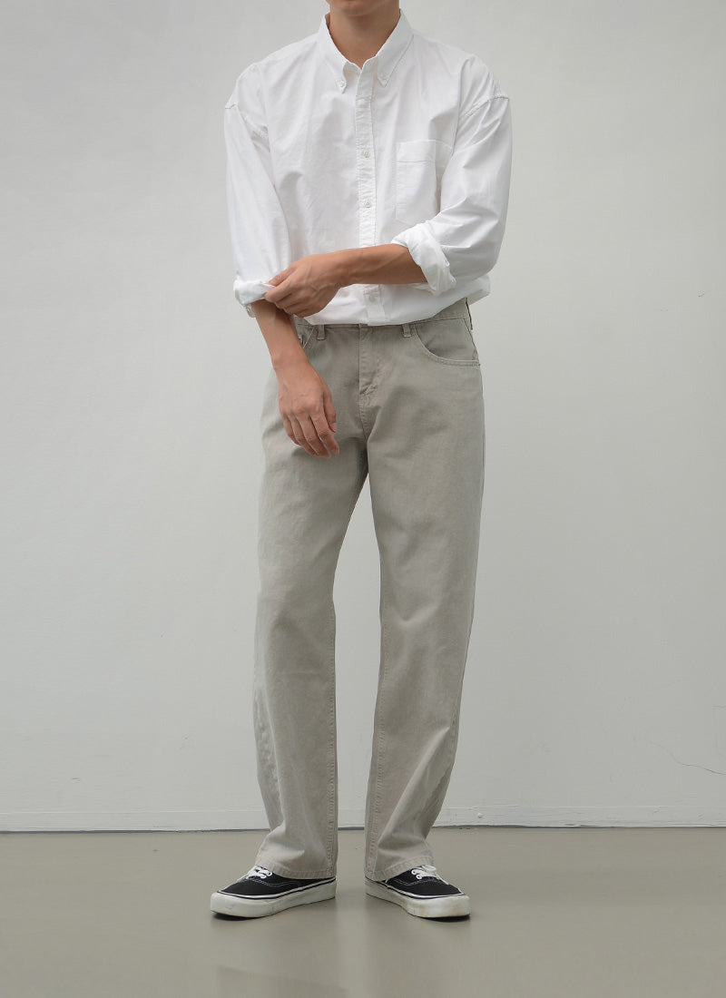 Washed Oxford Button-Down