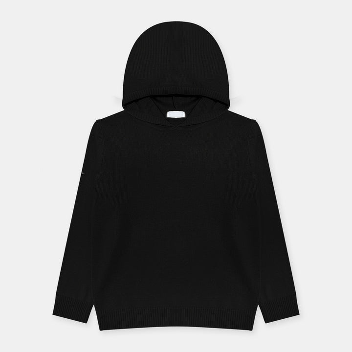 Hooded Drop Shoulder Knit