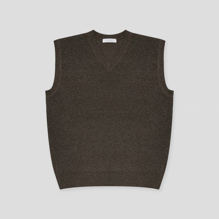 Sleeveless Knitted Vest