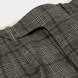Labor Union Retro Plaid Wool Tweed Trousers